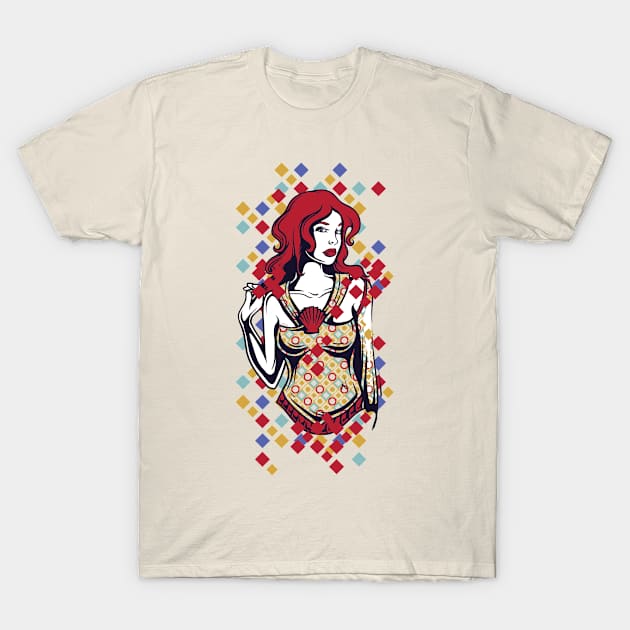 Ginger woman T-Shirt by PharaohCloset
